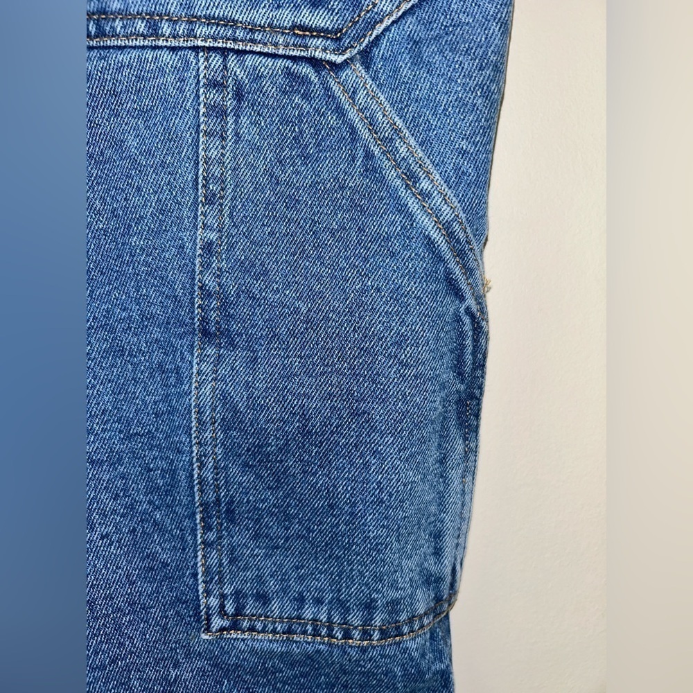 Salmon River Traders Blanket Lined Carpenter Jeans Medium Wash 38x30 - Picture 4 of 6